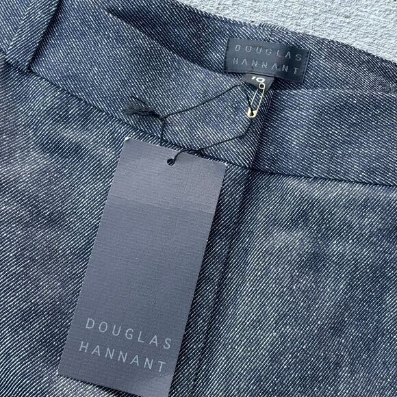 NWT Douglas Hannant 10 Wool Silk Blend High Rise Dress Pants Timeless Career - Picture 6 of 13